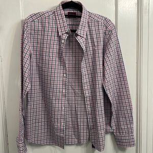 Men’s Long Sleeve Untuckit bottom down